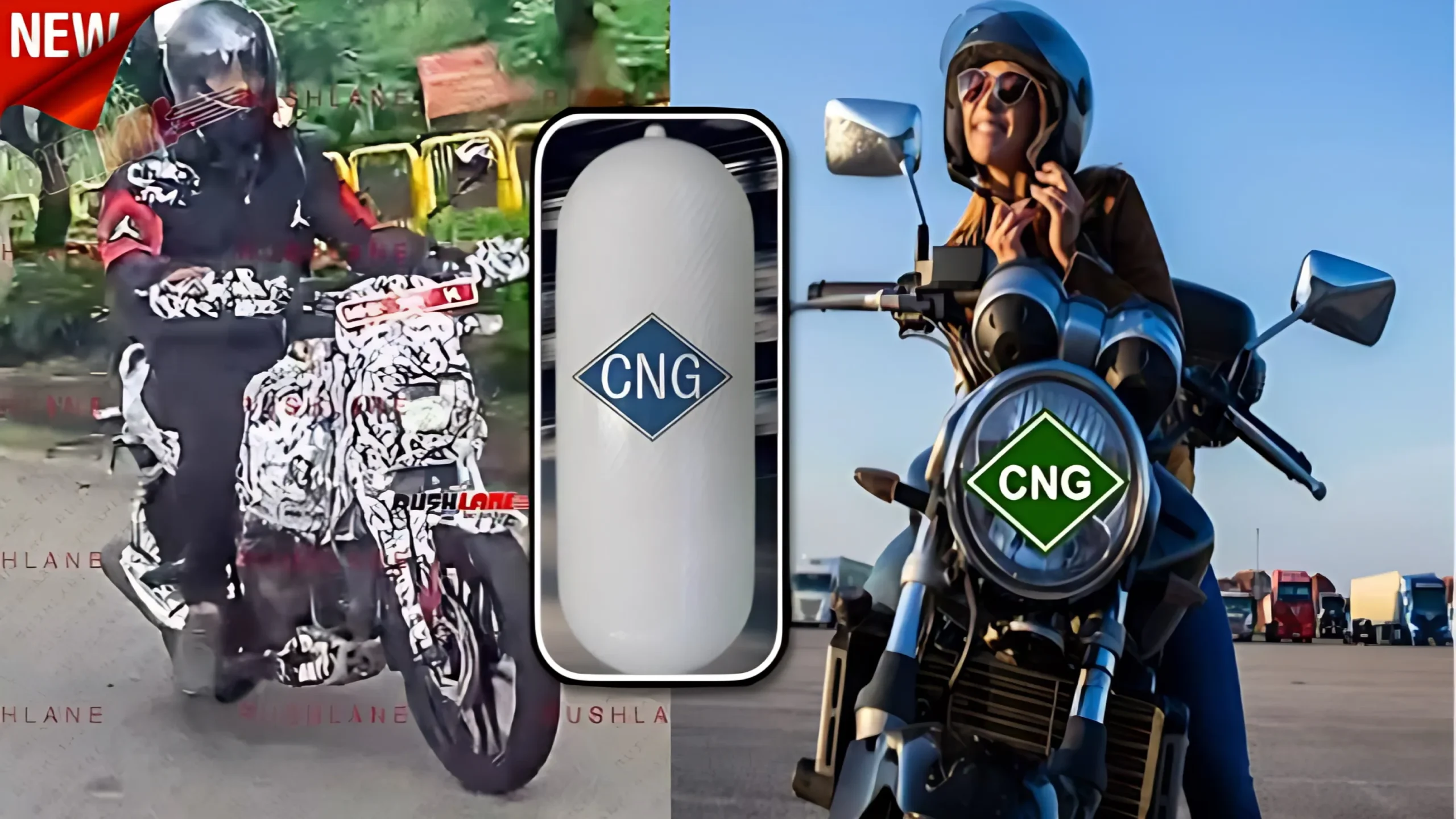 Bajaj CNG Bike