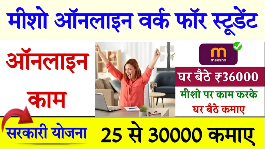 Meesho Online Work From Home Job